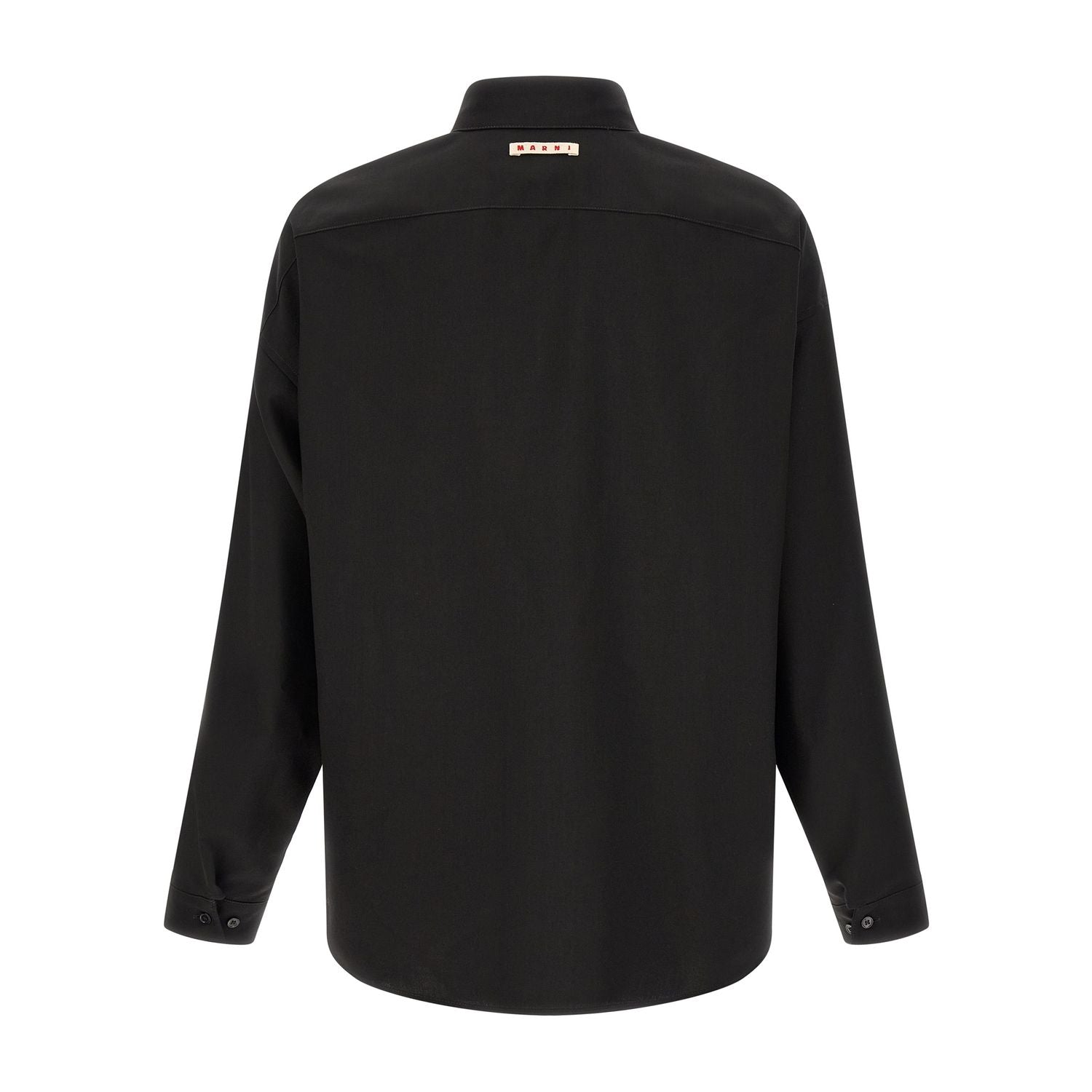 Marni Black Virgin Wool Blouse