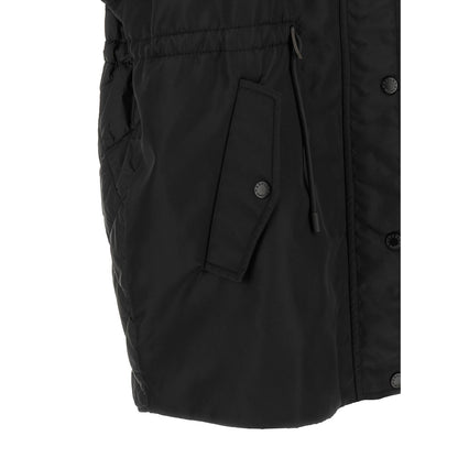 Max Mara Black Polyamide Sleeveless Jacket