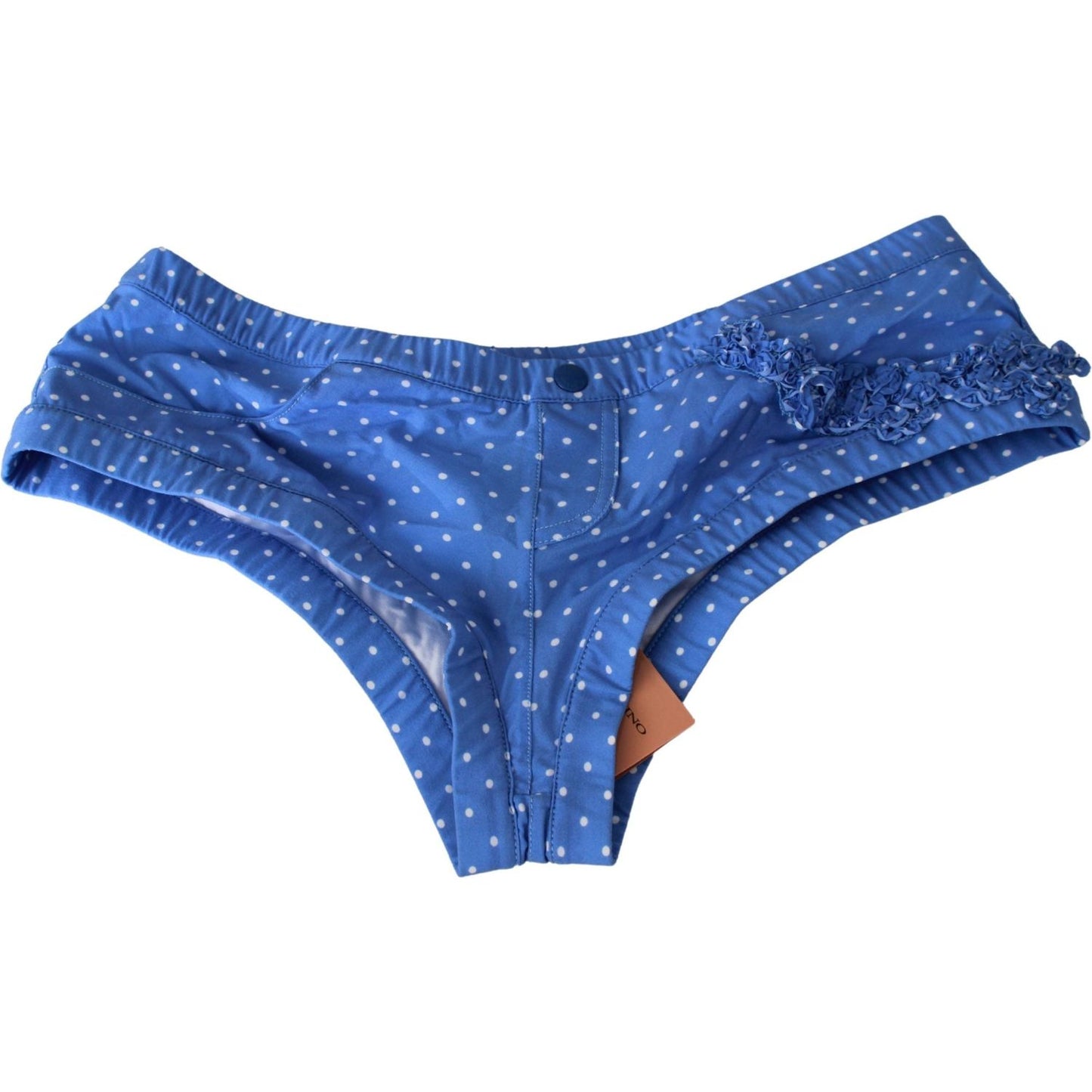 Ermanno Scervino Blue Shorts Beachwear Bikini Bottoms Swimsuit