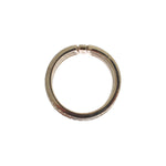 Nialaya Chic Silver & Black CZ Crystal Ring Ring Nialaya Rosy Brown