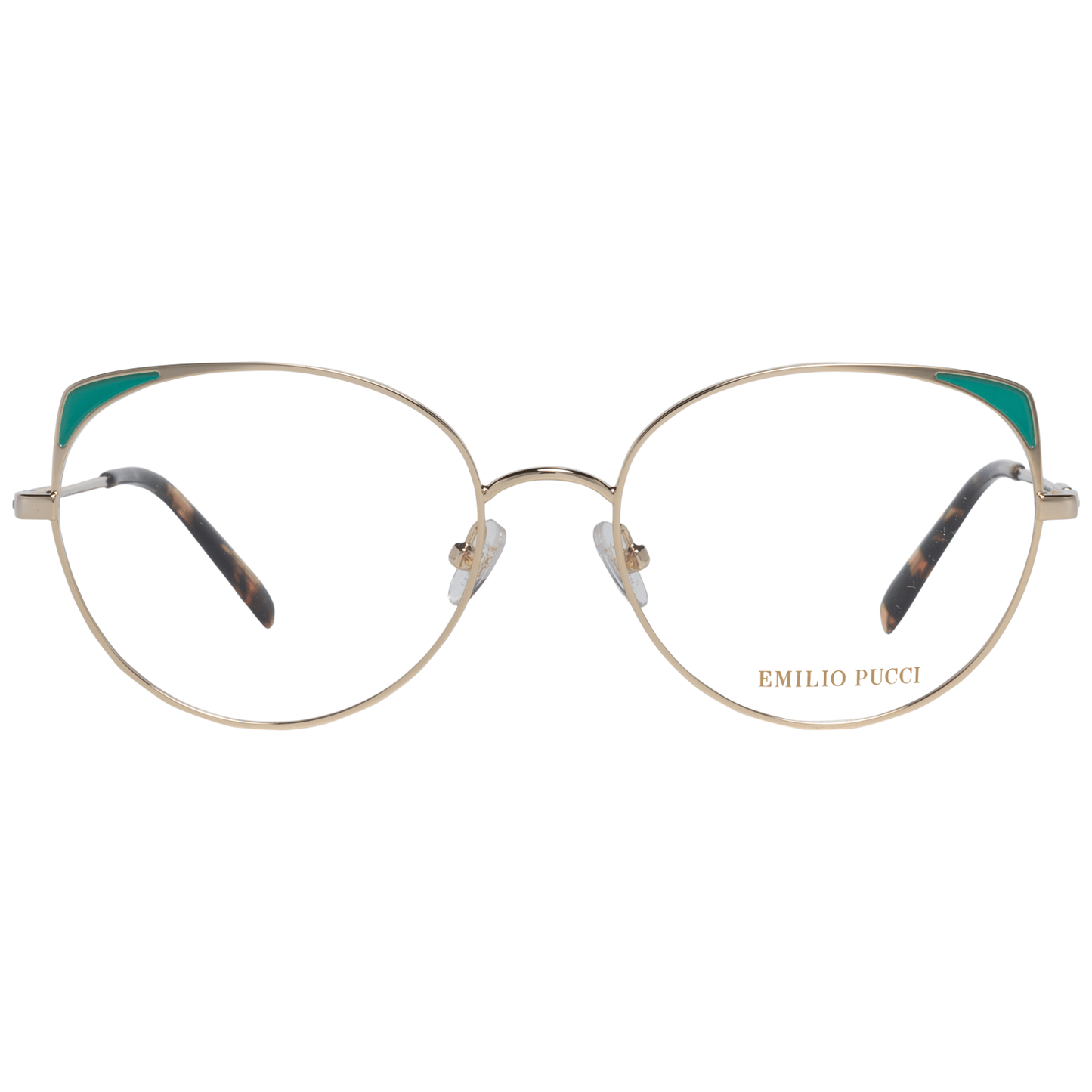 Emilio Pucci Gold Metal Glasses (Frames)