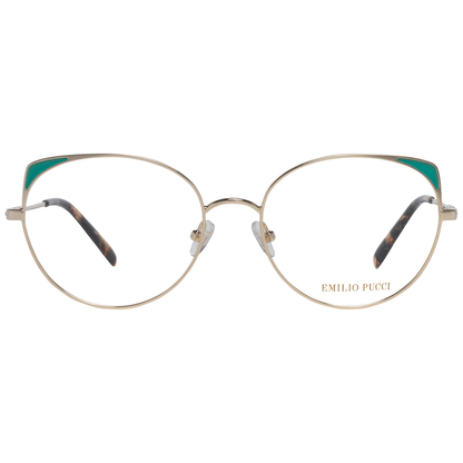 Emilio Pucci Gold Metal Glasses (Frames)