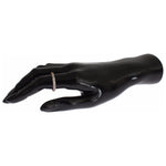 Nialaya Chic Pink Crystal-Encrusted Silver Ring Ring Nialaya Dark Slate Gray