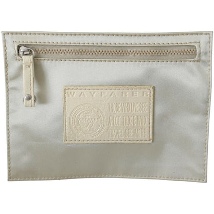 WAYFARER White Zippered Coin Holder Wallet WOMAN WALLETS