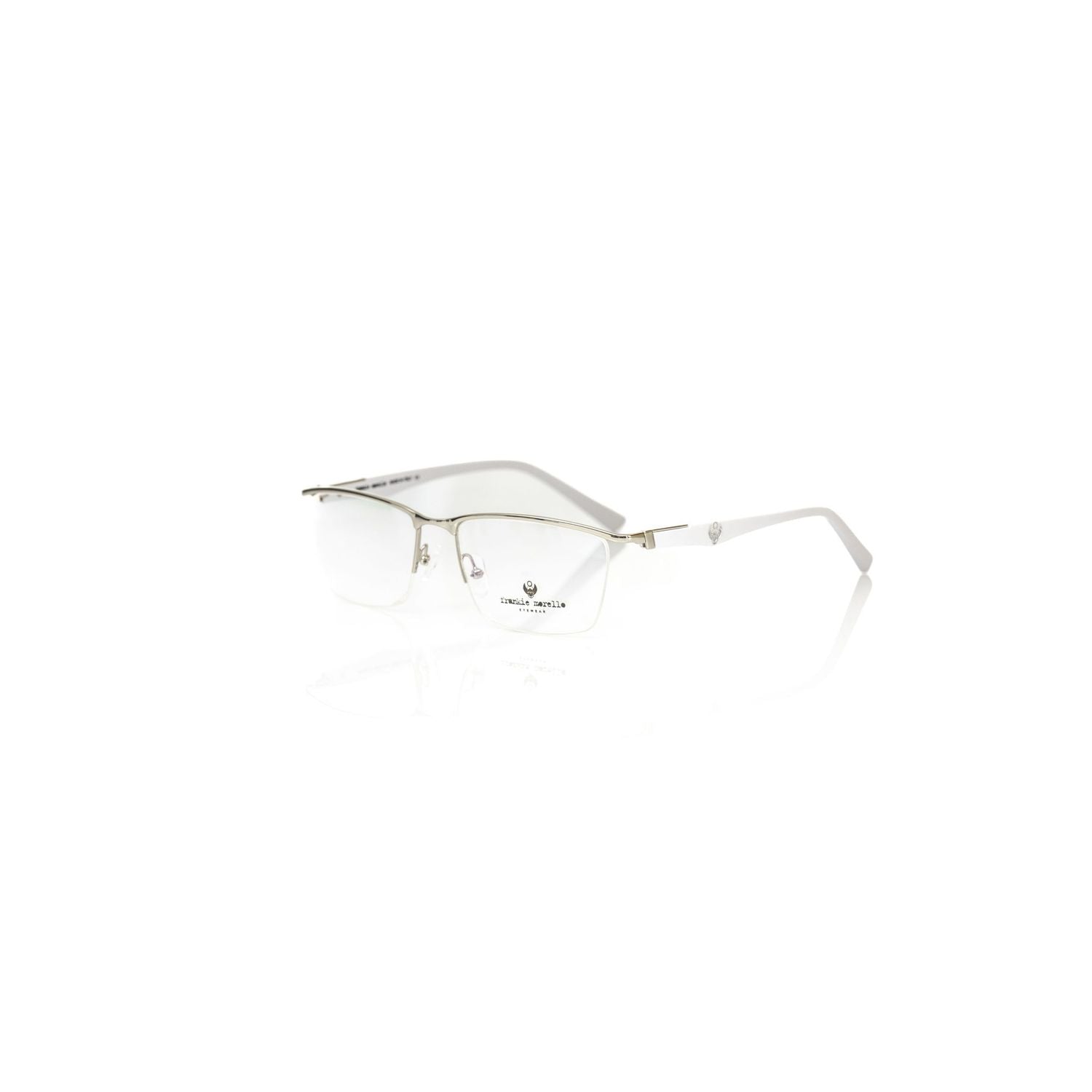 Frankie Morello Silver Metallic Men Frame