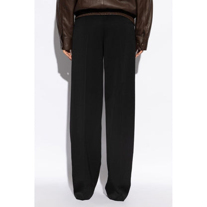 Saint Laurent grain de poudre wool trousers