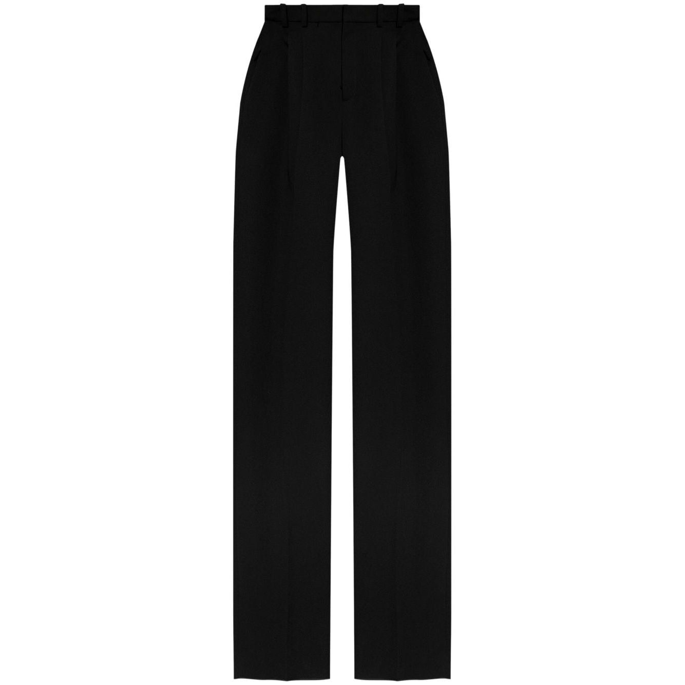 Saint Laurent grain de poudre wool trousers