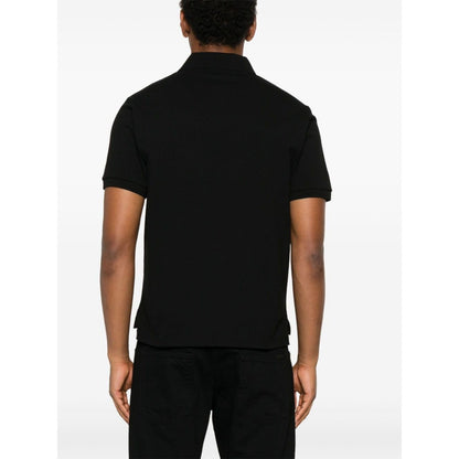 Saint Laurent Piquet cotton polo shirt