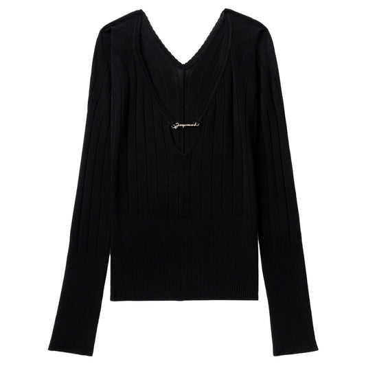 JACQUEMUS Sweaters Black