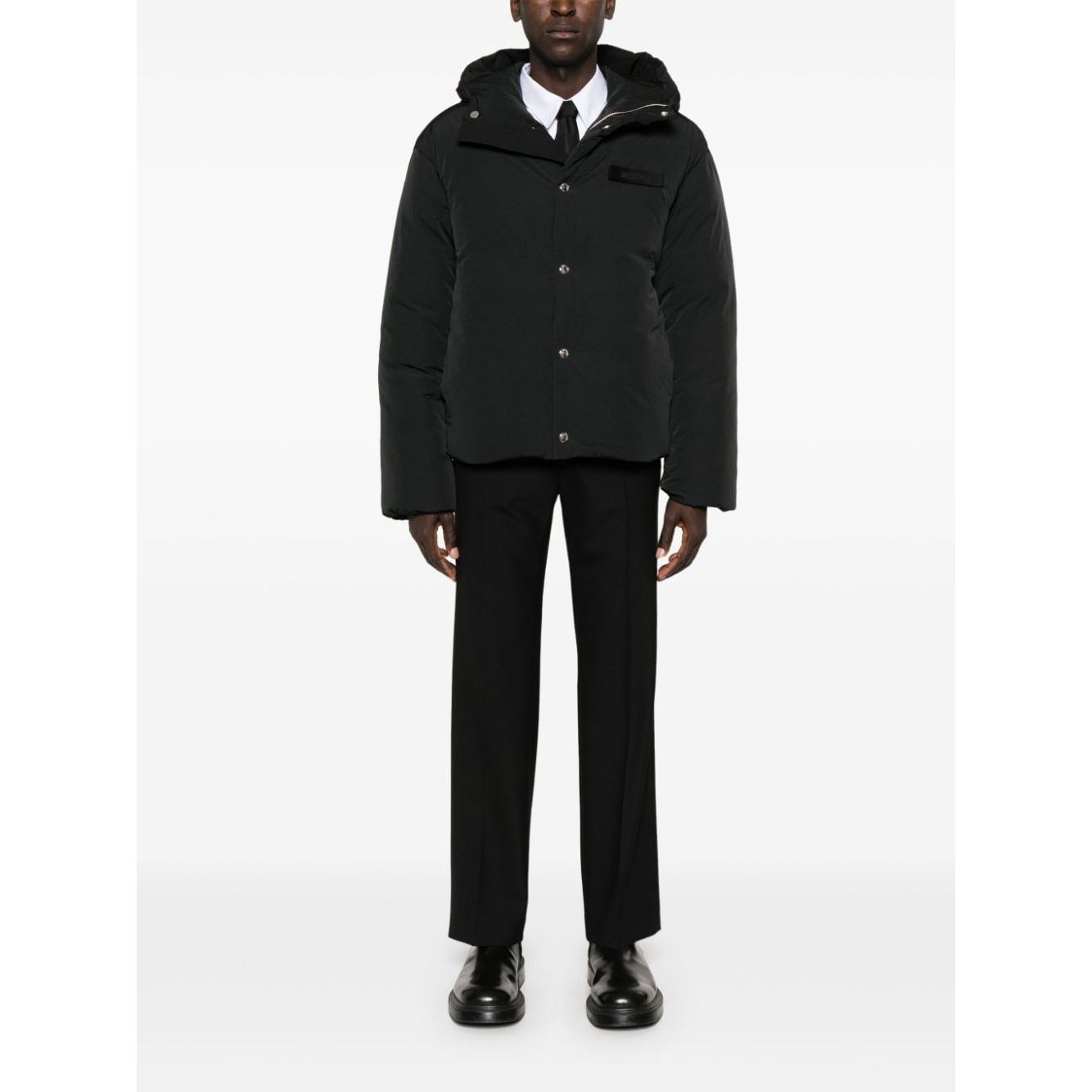 JACQUEMUS Coats Black