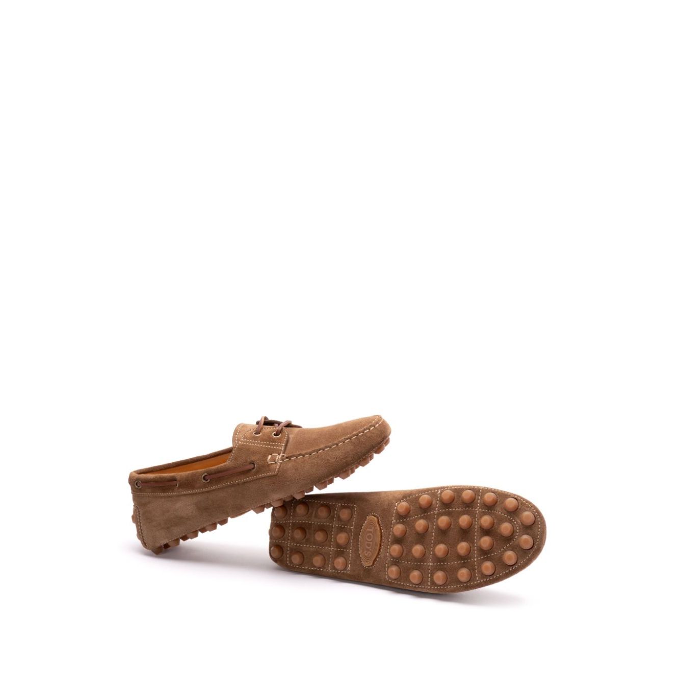 Tod's Boat Gommino Bubble in Suede