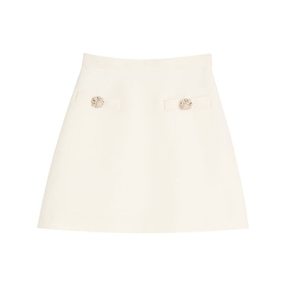 Valentino Crepe Couture Skirt