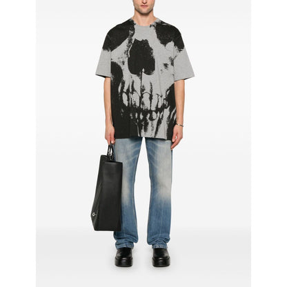 Alexander McQueen T-shirts and Polos Grey