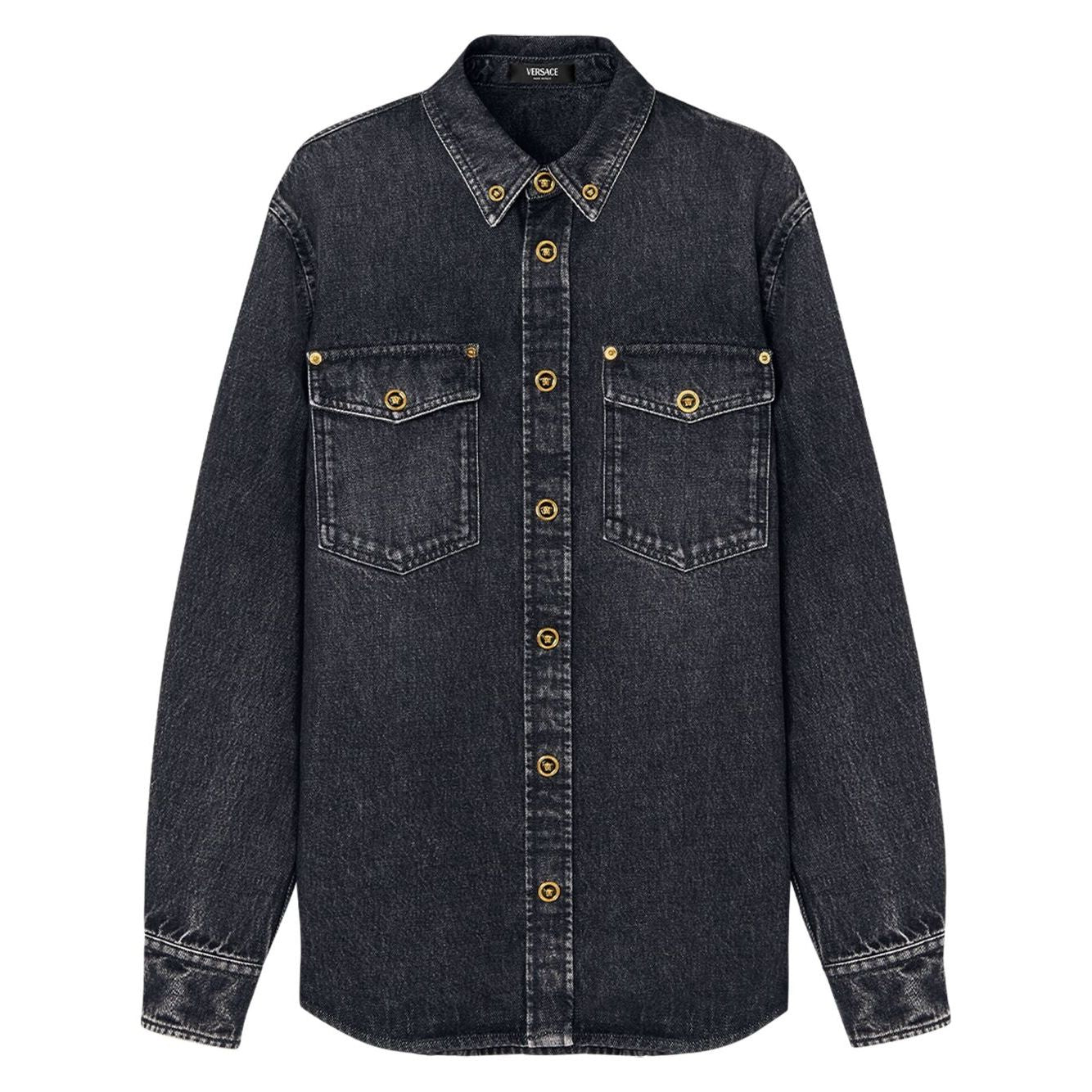 Versace denim shirt