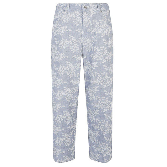 I love my pants Trousers Clear Blue
