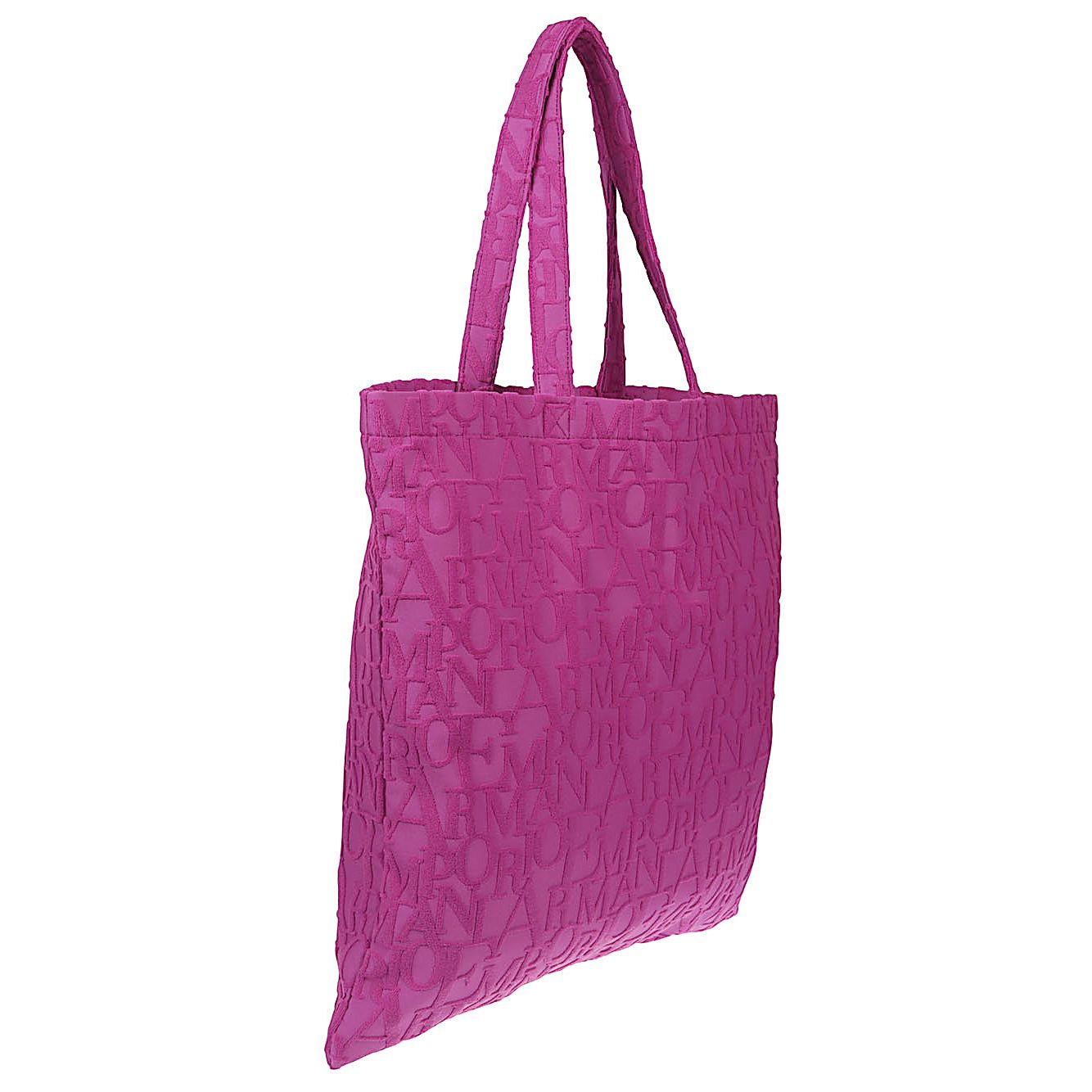 Front view with bag zipped and handles upright.