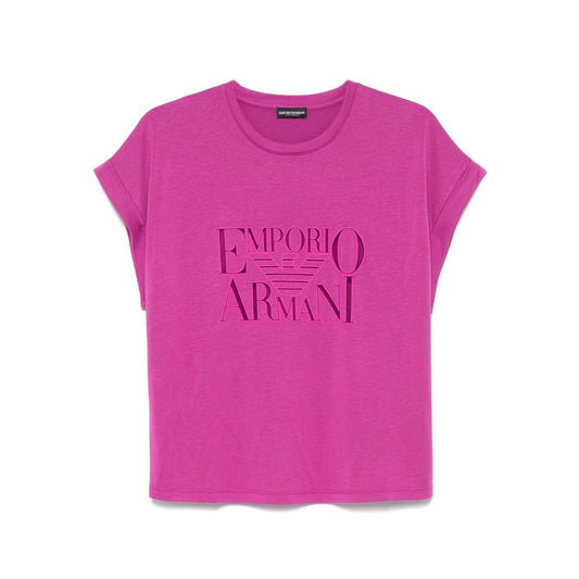 Emporio Armani T-shirts and Polos Purple