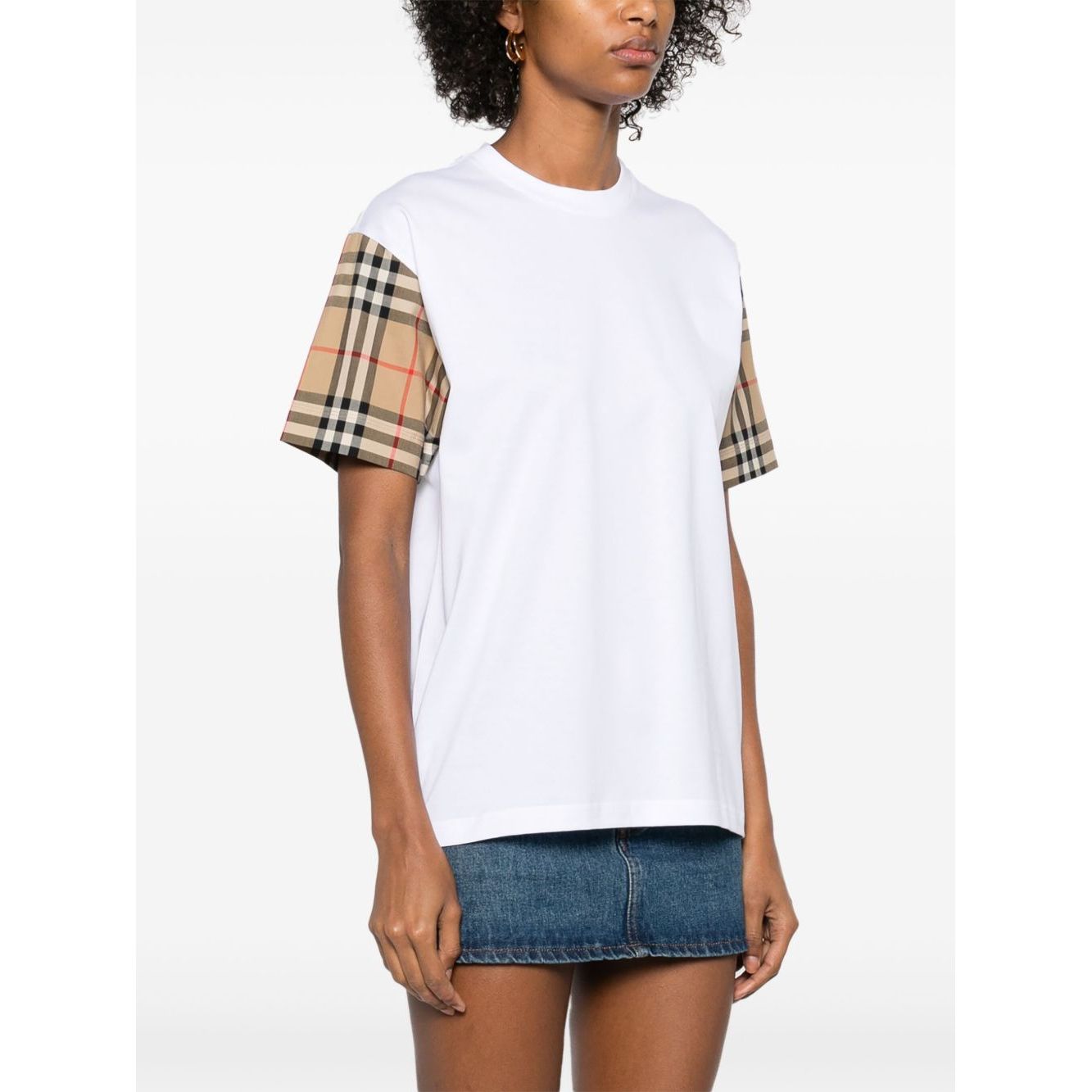 Burberry Vintage Check-sleeve T-shirt