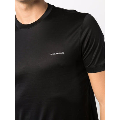 Emporio Armani T-shirts and Polos Black
