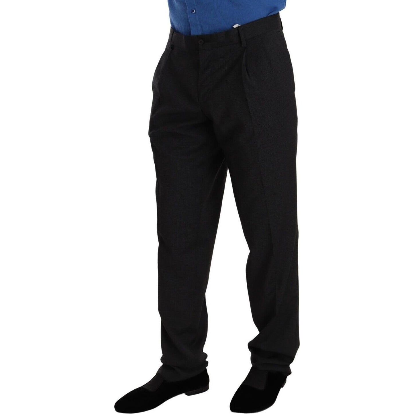Dolce & Gabbana Gray Dress Trouser VENTANNI Dress Pants