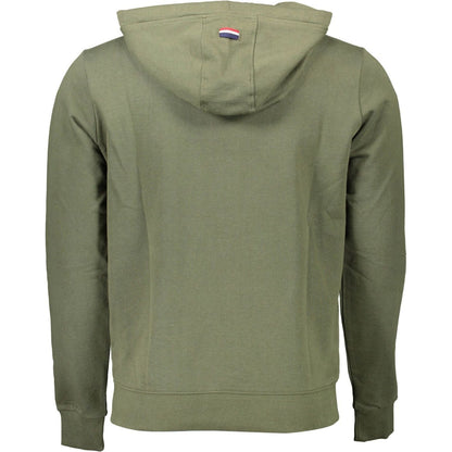 U.S. POLO ASSN. Green Cotton Men Sweater