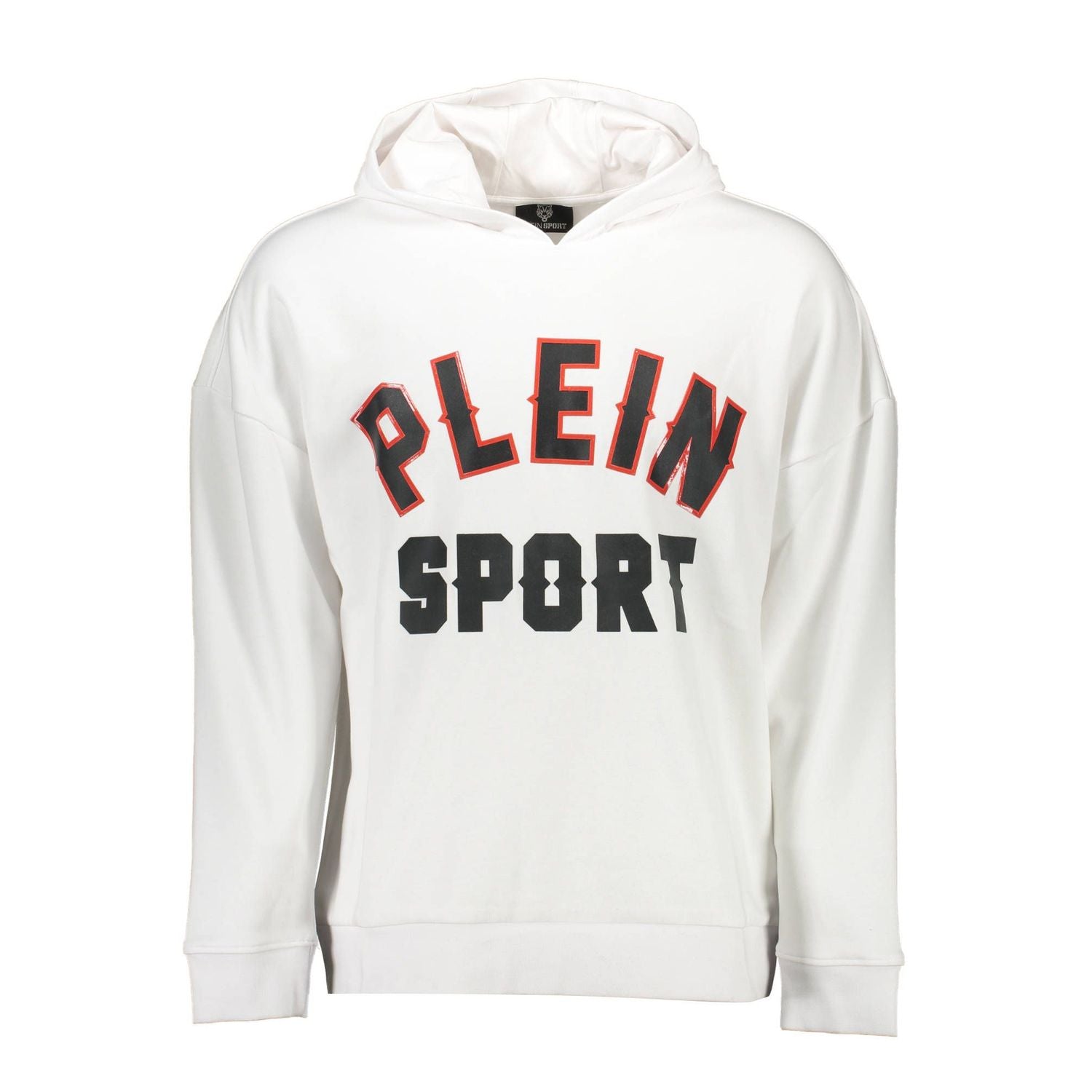 Plein Sport White Cotton Sweatshirt