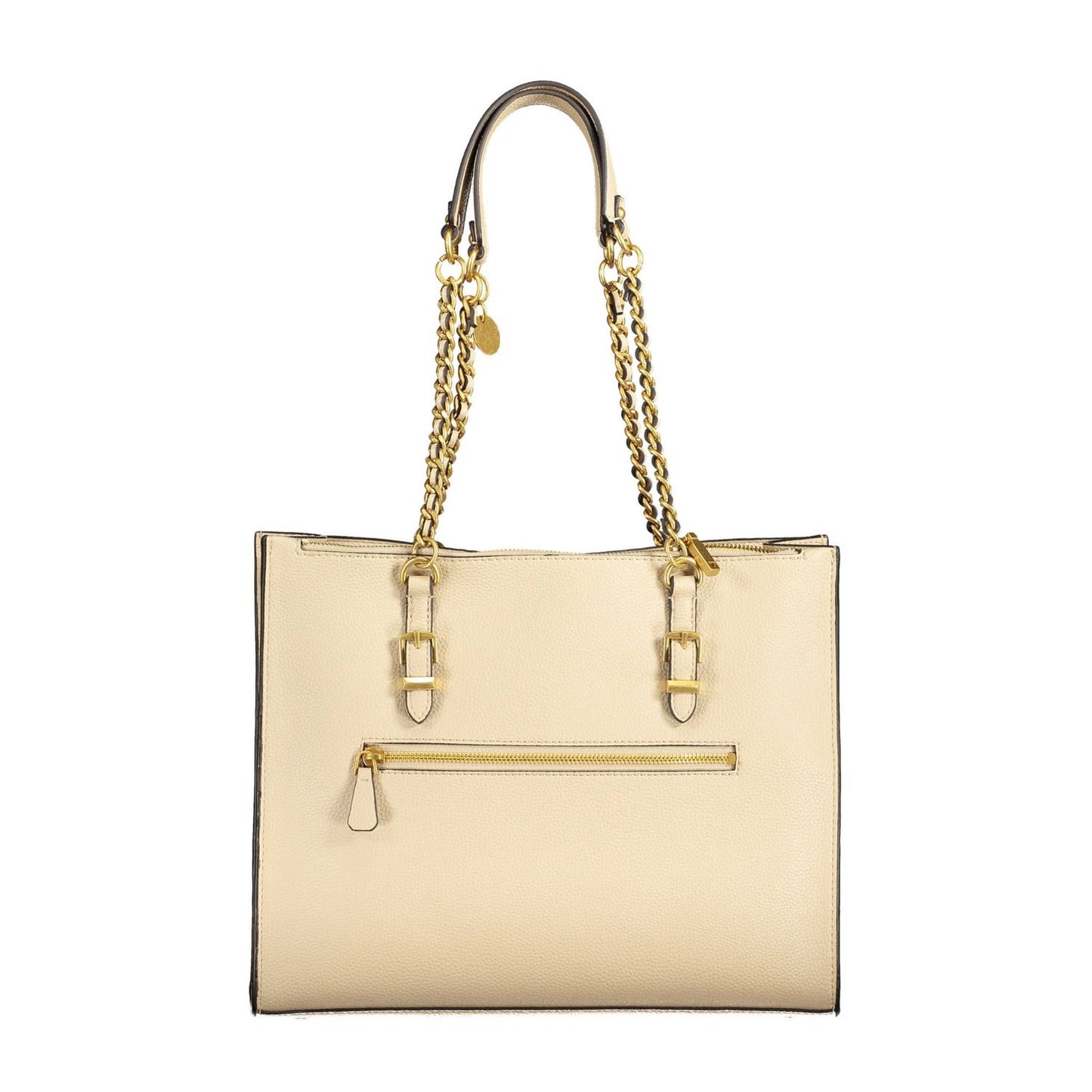 Guess Jeans Beige Polyethylene Women Handbag