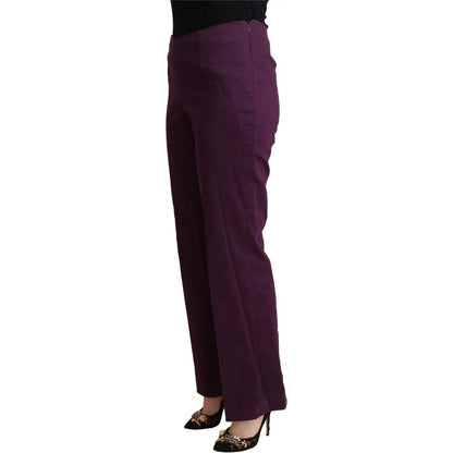 BENCIVENGA Violet High Waist Tapered Casual Pants