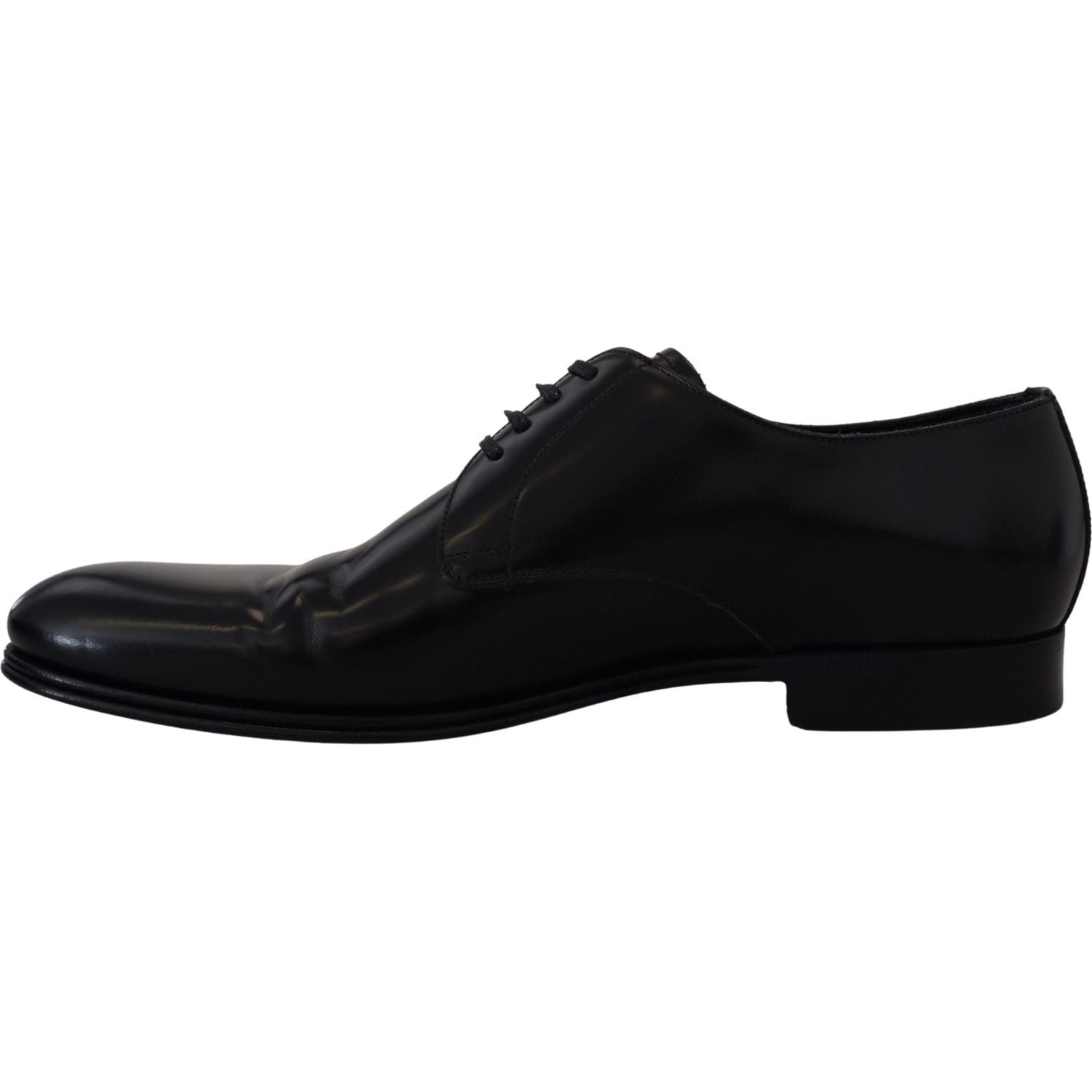 Dolce & Gabbana Black Leather Formal Dress Shoes