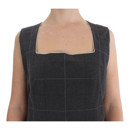 BENCIVENGA Gray Stretch Sheath Dress Suit Set Suit