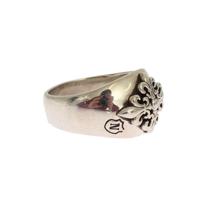 Nialaya Silver Crest 925 Sterling Ring