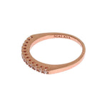 Nialaya Exquisite Gold-Plated Sterling Silver Ring Ring Nialaya Rosy Brown