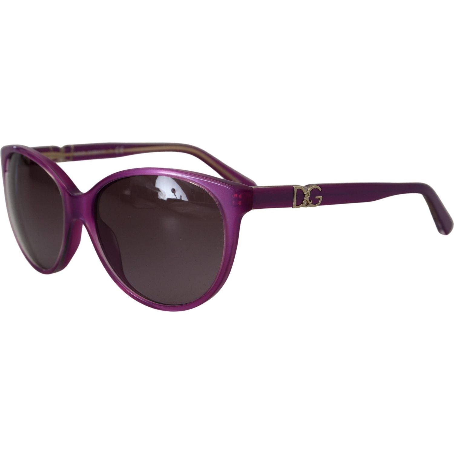 Dolce & Gabbana Purple Acetate Frame Round Shades DG4171P Sunglasses