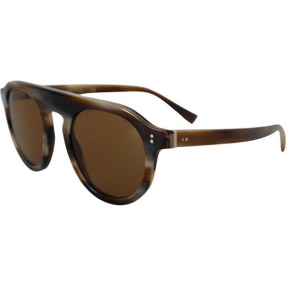 Dolce & Gabbana Brown Tortoise Oval Full Rim Eyewear DG4306 Sunglasses