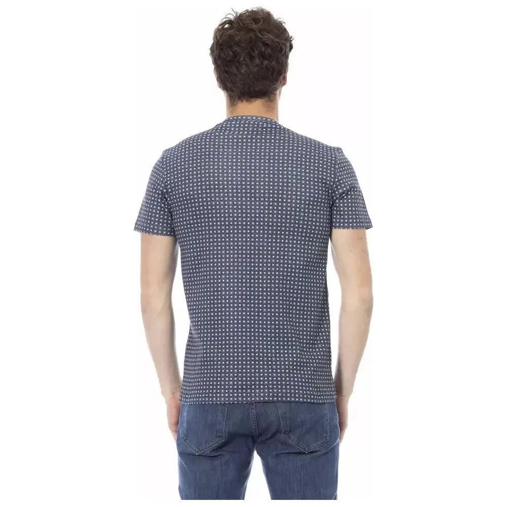 Baldinini Trend Gray Cotton T-Shirt