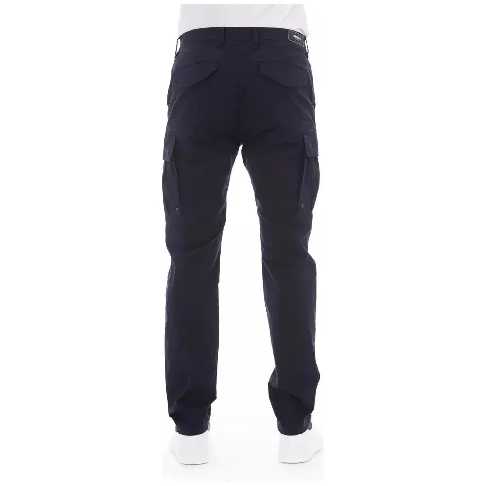 Baldinini Trend Blue Cotton Pant
