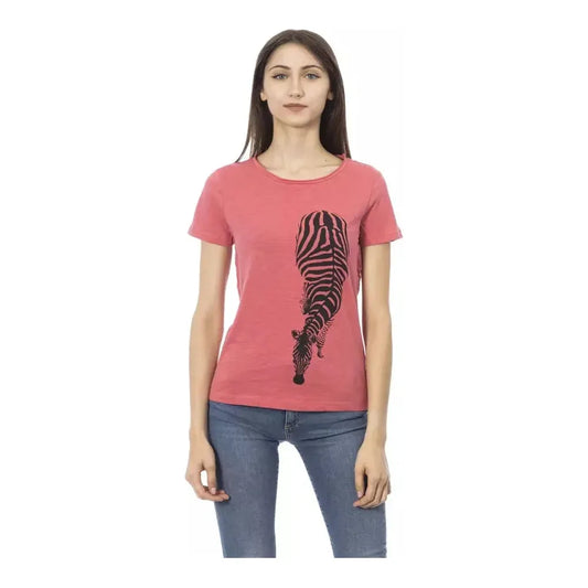 Trussardi Action Multicolor Cotton Women T-Shirt