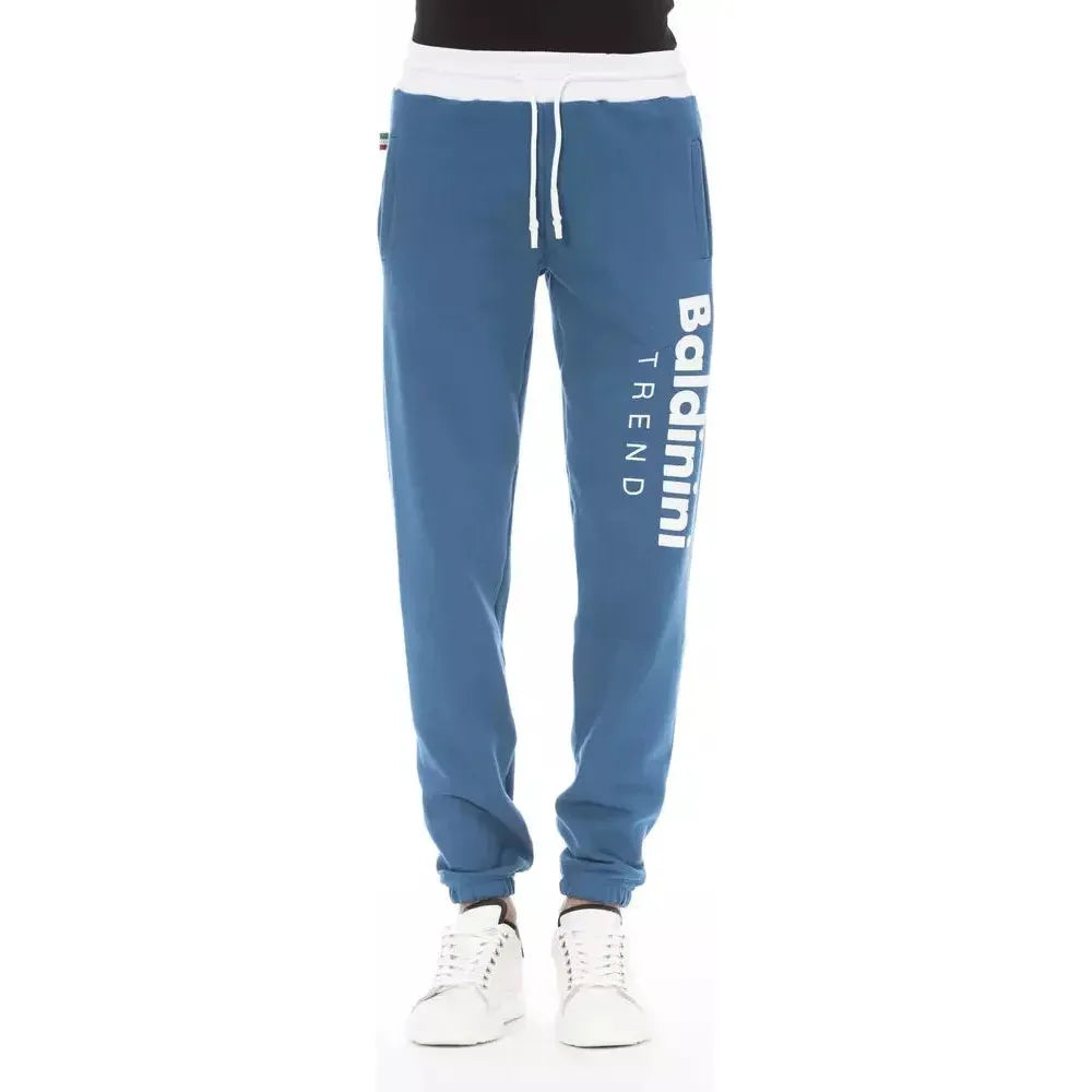 Baldinini Trend Blue Cotton Pant