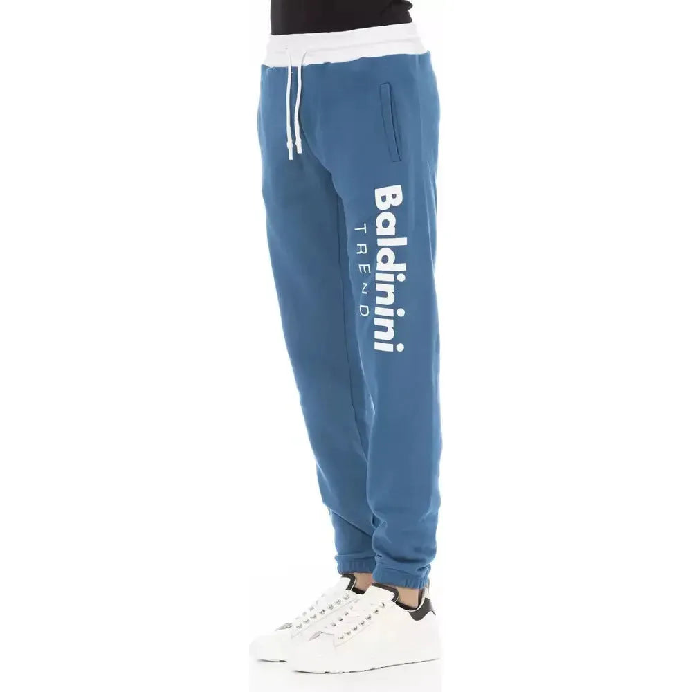 Baldinini Trend Blue Cotton Pant