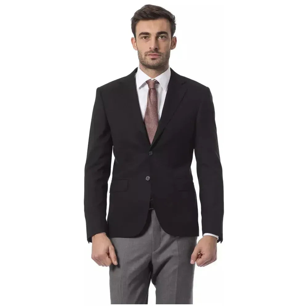 Billionaire Italian Couture Black Wool Suits & Blazer