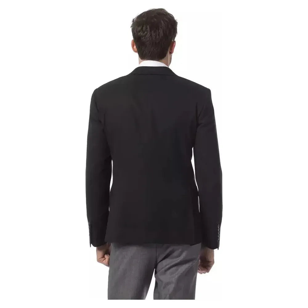 Billionaire Italian Couture Black Wool Suits & Blazer