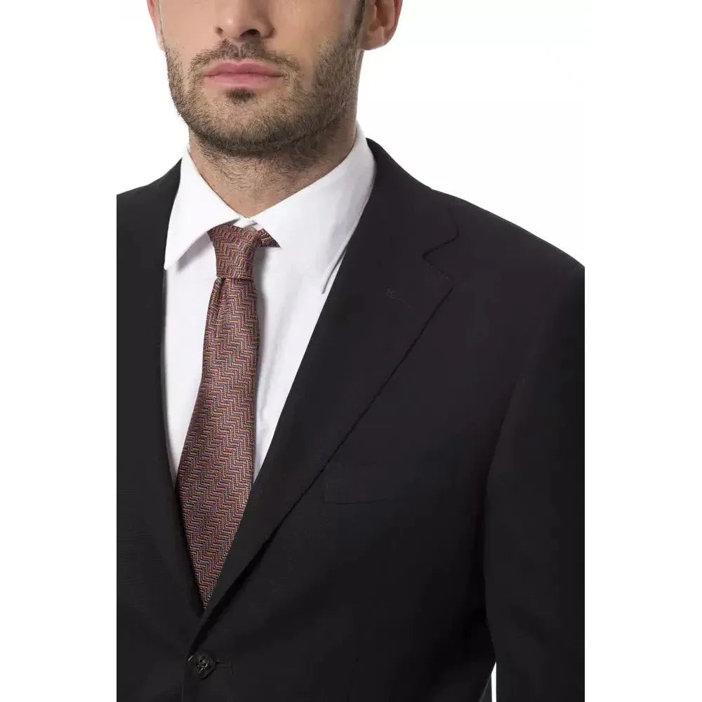 Billionaire Italian Couture Black Wool Suits & Blazer