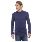 Verri Blue Cotton Men Sweater VE-3053-L