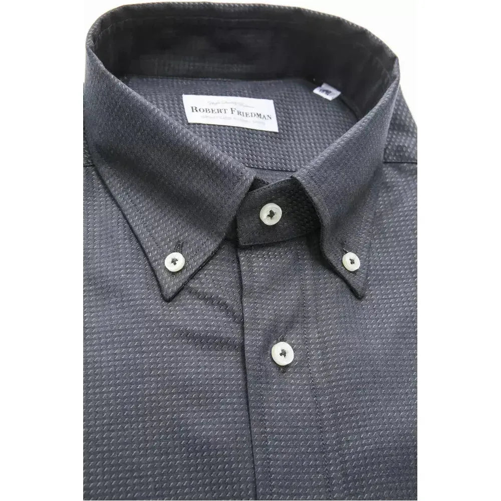 Robert Friedman Green Cotton Shirt