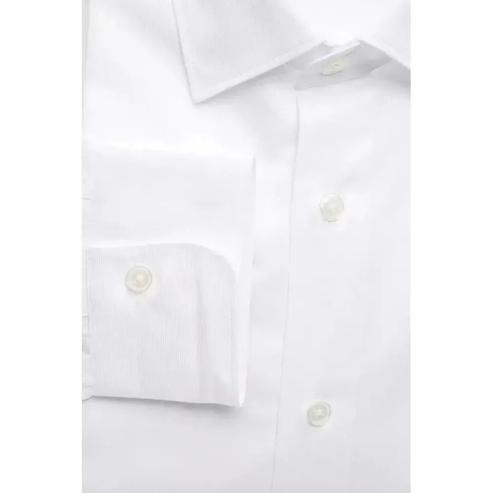 Robert Friedman White Cotton Shirt
