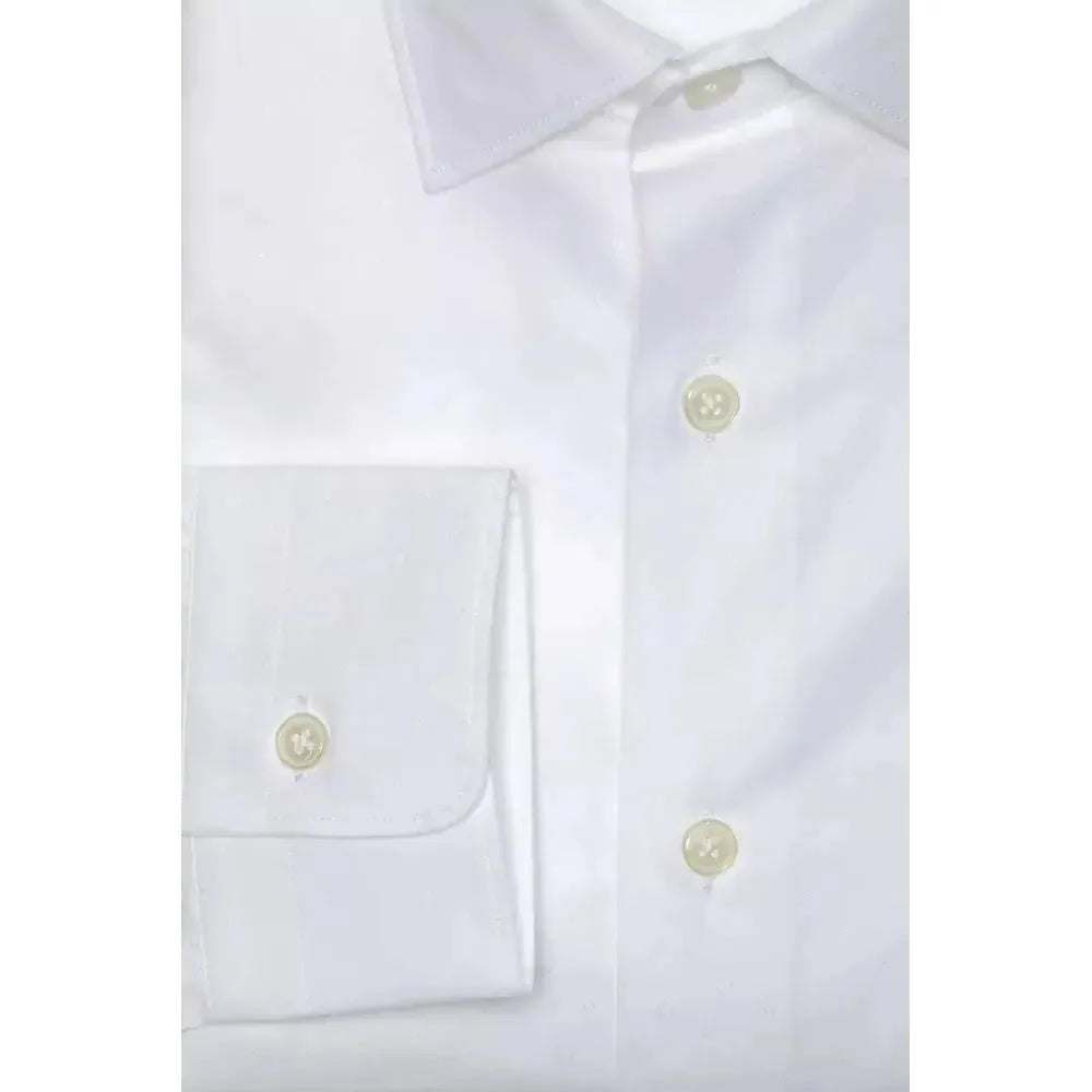 Robert Friedman White Cotton Shirt