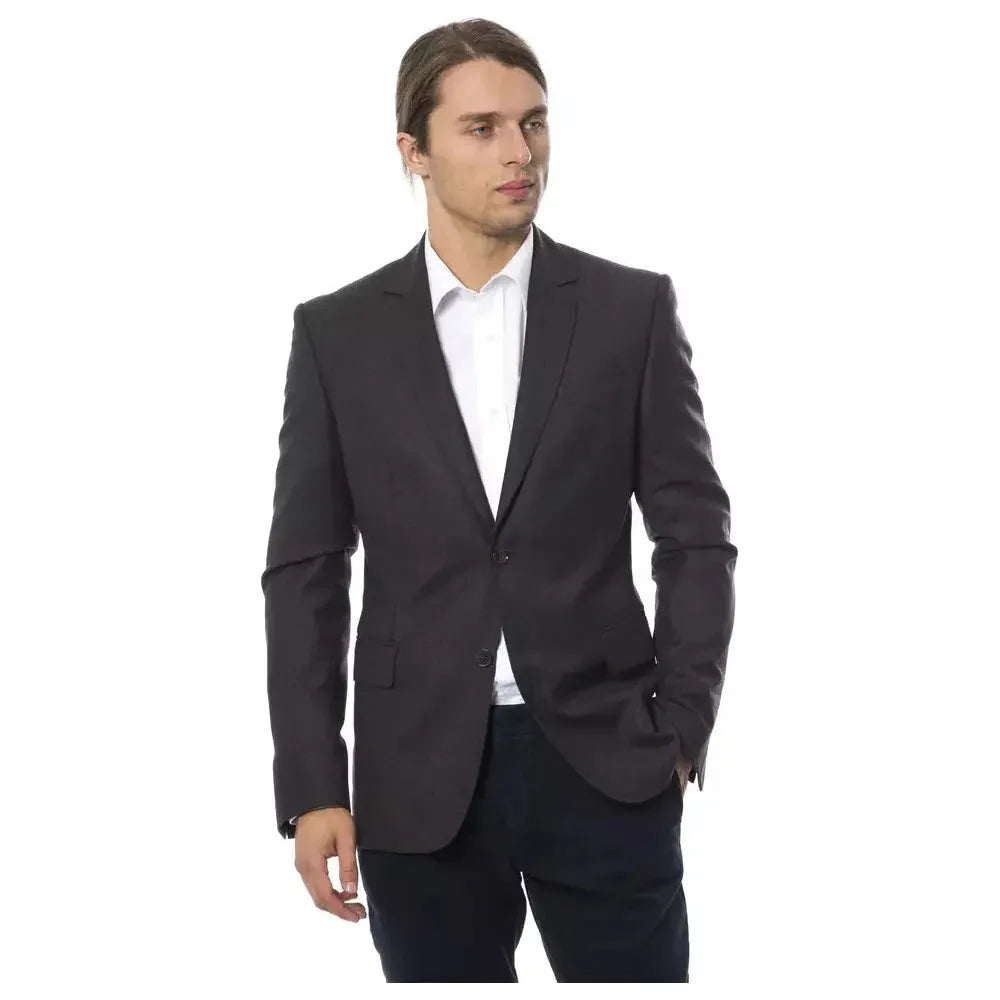 Verri Gray Wool Men Blazer