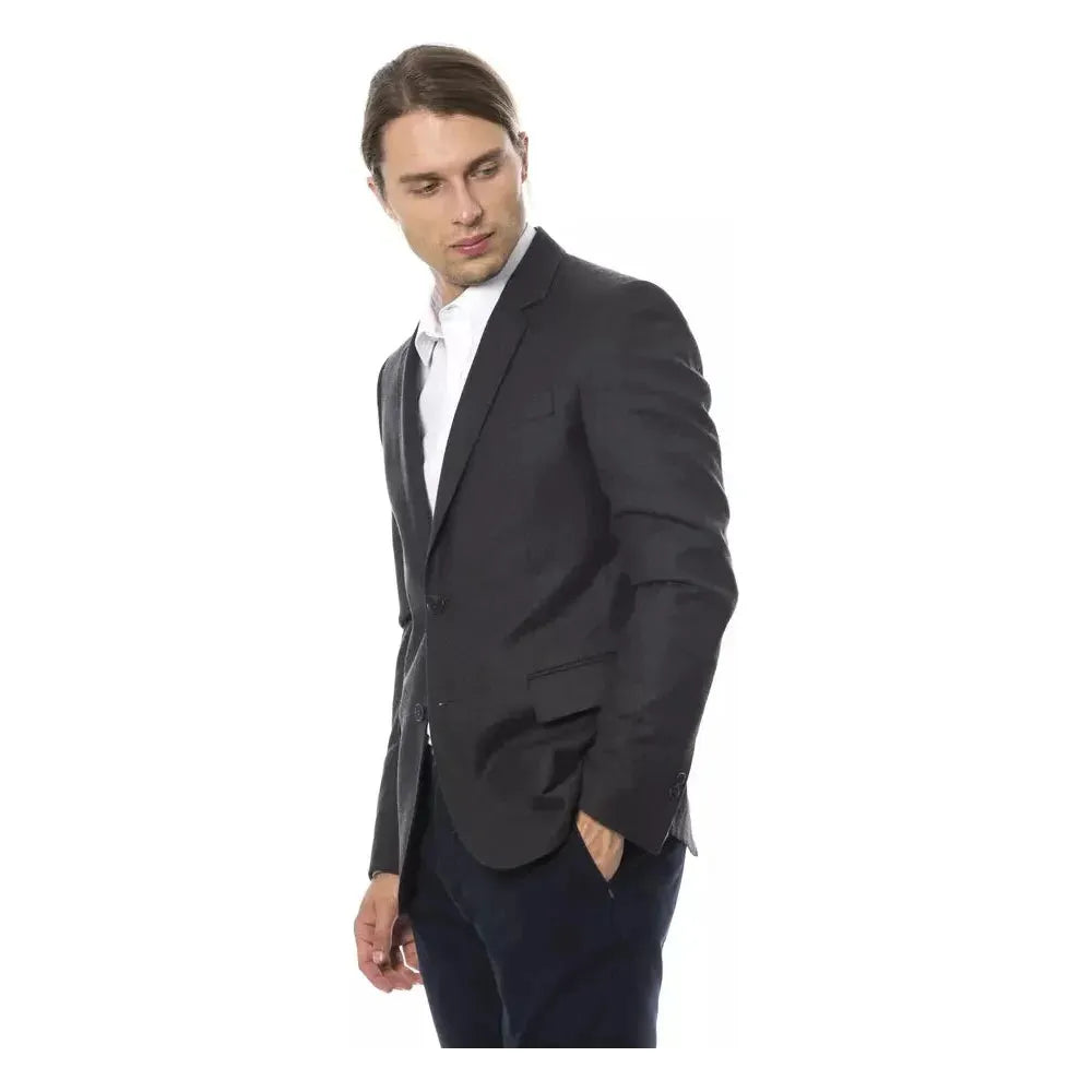 Verri Gray Wool Men Blazer