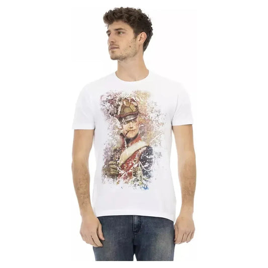 Trussardi Action White Cotton Men's T-Shirt