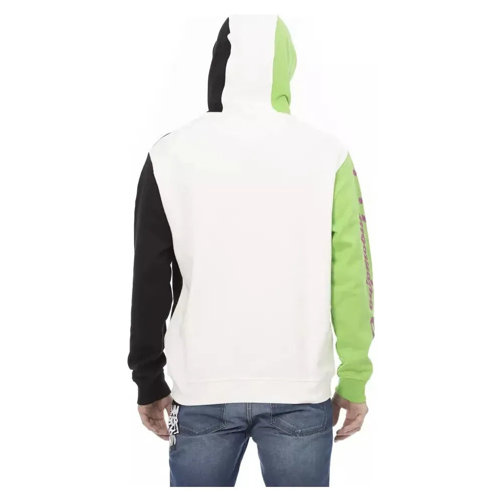 Automobili Lamborghini White Cotton Sweater